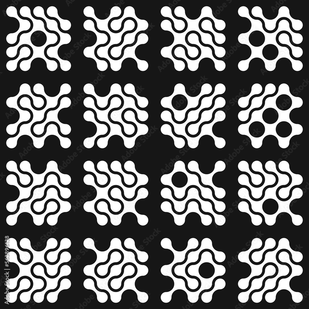 Fototapeta premium Asemic Glyph writing hieroglyph imitation abstract illustration