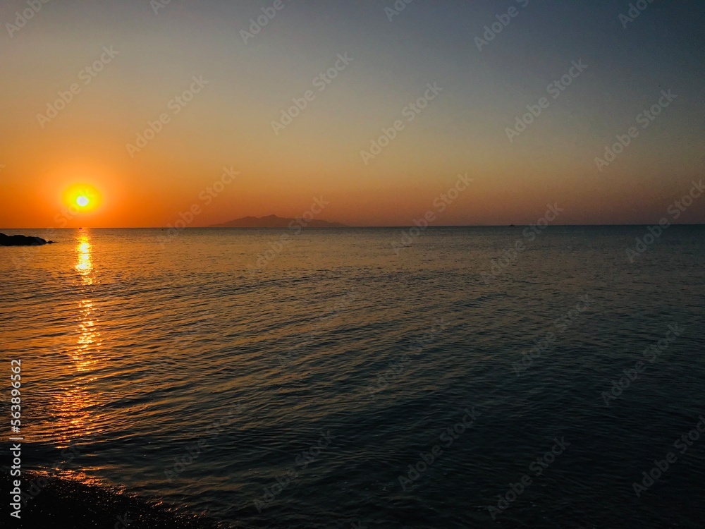 Naklejka premium beautiful view on the sea