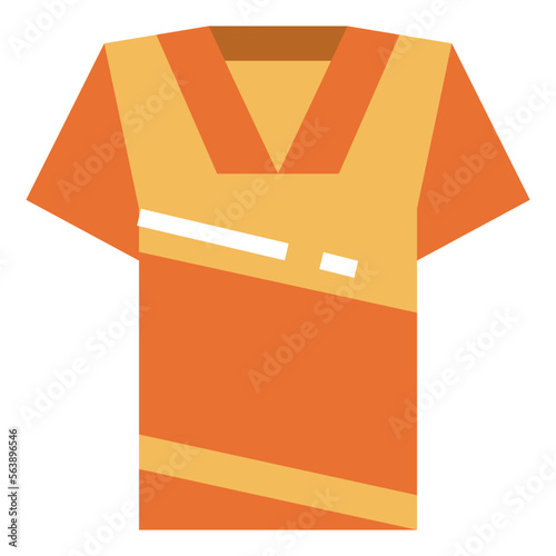 shirt flat icon style