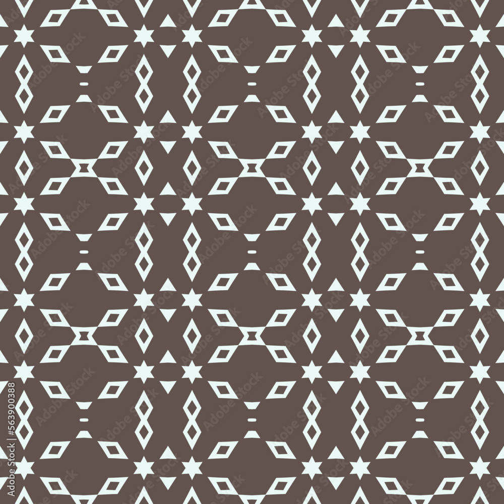 Fototapeta premium Geometric pattern. Seamless vector background. Ethnic graphic design