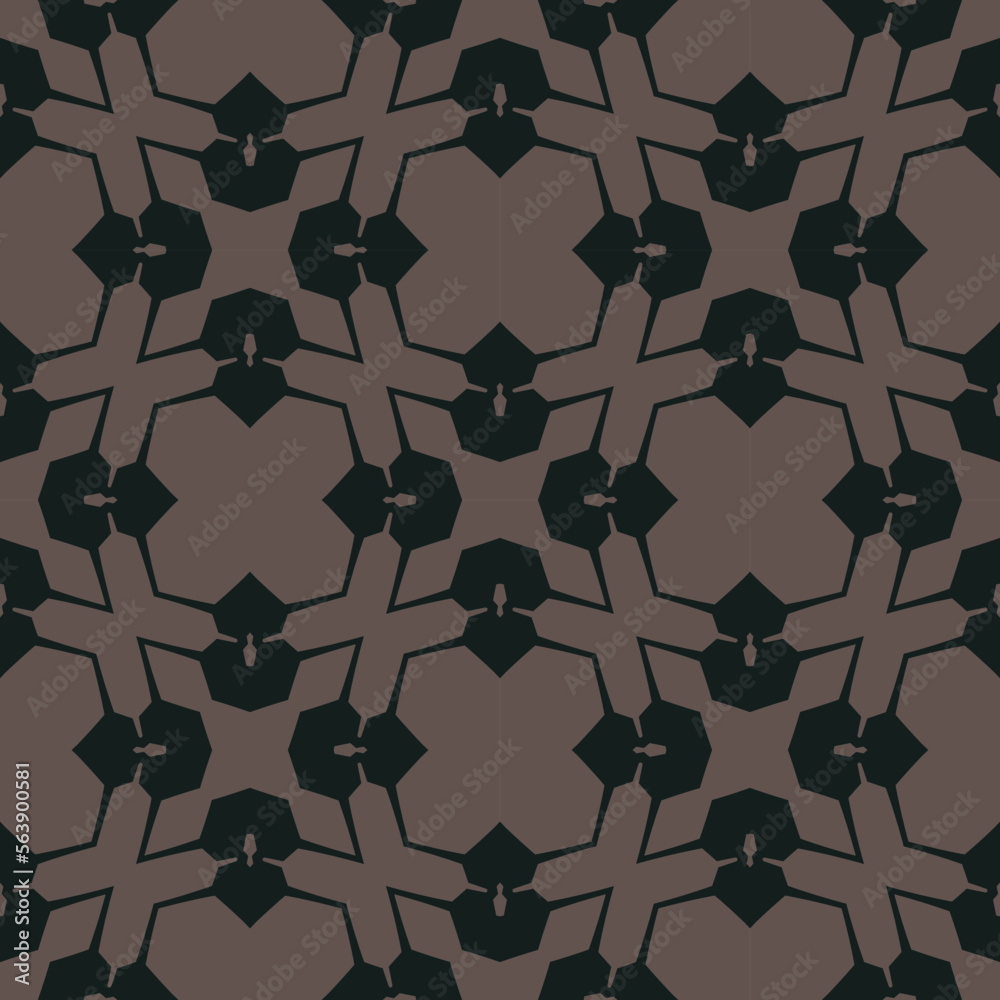 Fototapeta premium Geometric pattern. Seamless vector background. Ethnic graphic design