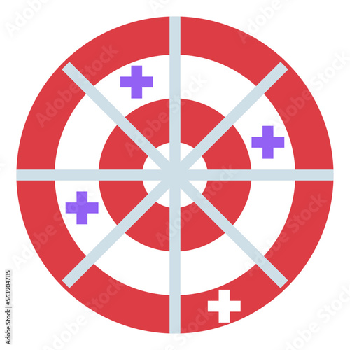 dart flat icon style