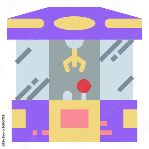 game center flat icon style