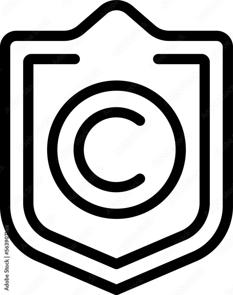 Collagen shield icon outline vector. Cosmetic skin. Care cell Collagen shield icon outline vector. Cosmetic skin. Care cell