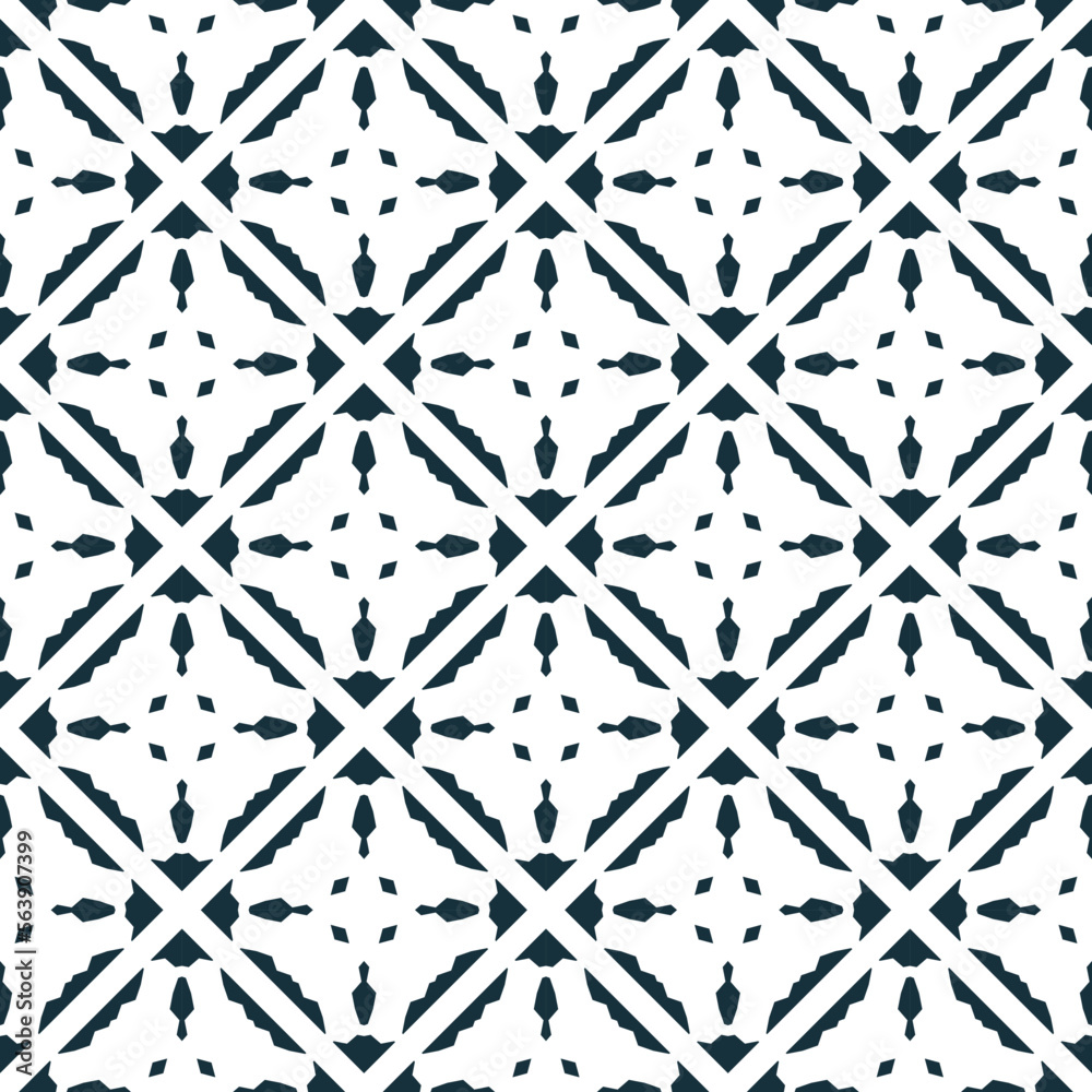 Geometric pattern. Seamless vector background. Ethnic graphic design	