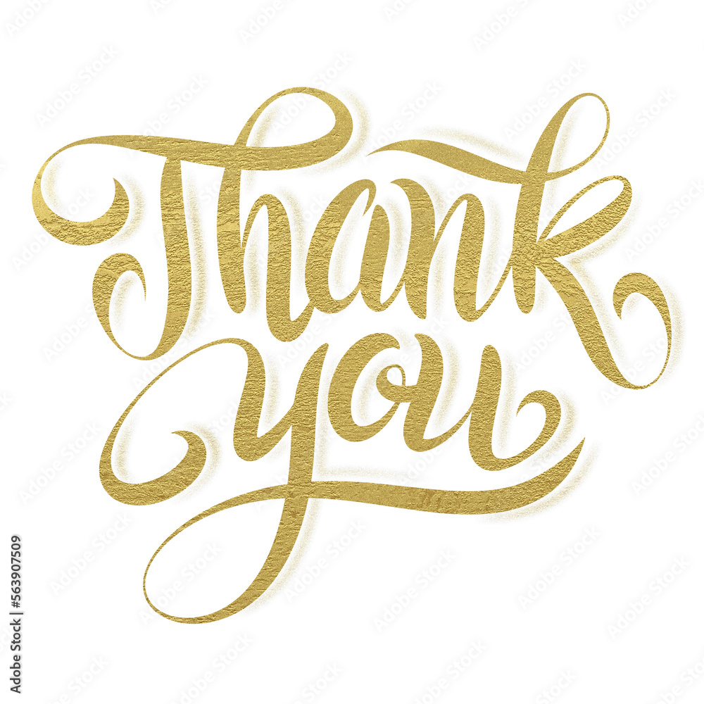 Thank You beautiful lettering png illustration with sparkling gold grain pattern, suitable for celebration, greeting, brochure, promo, card, post, etc Thank You beautiful lettering png illustration with sparkling gold grain pattern, suitable for celebration, greeting, brochure, promo, card, post, etc