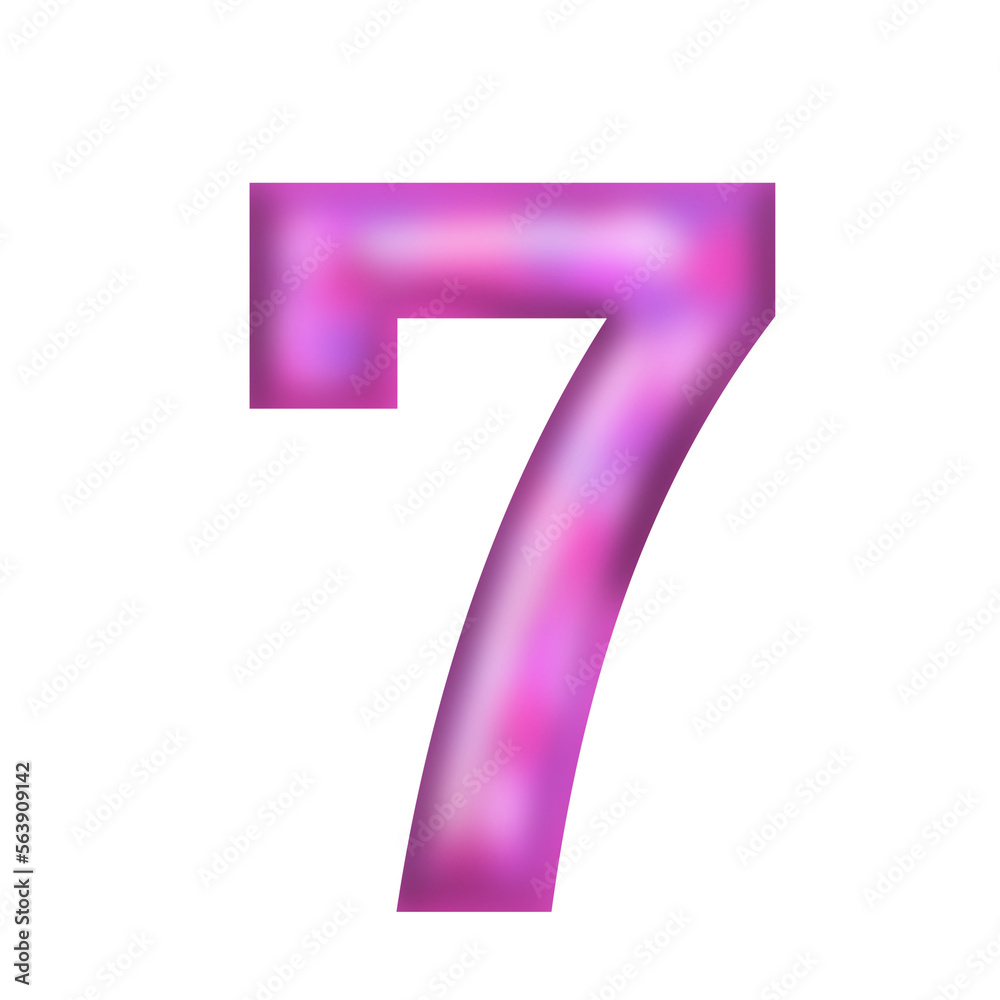 Holographic Number 7 Holographic Number 7