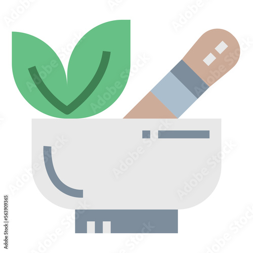 herbal flat icon style