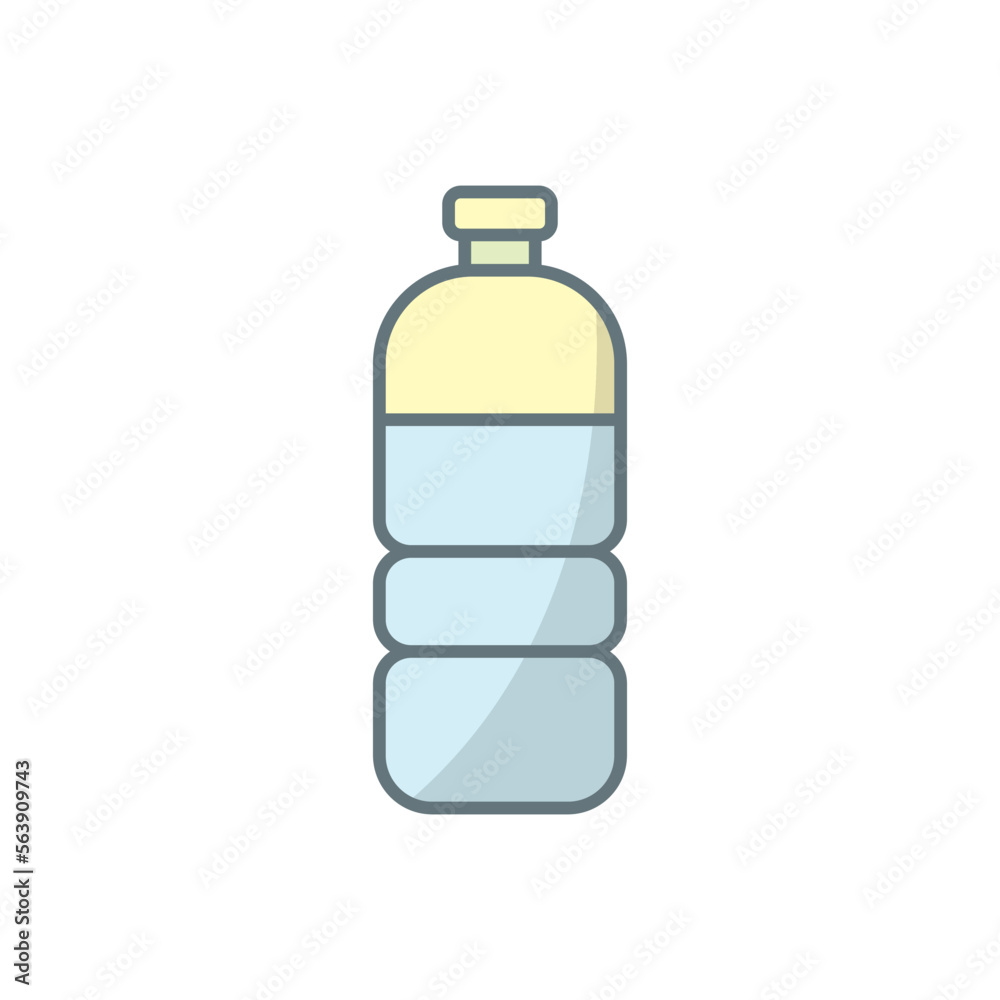 Water bottle icon vector design templates Water bottle icon vector design templates