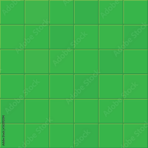 Green tiles texture. Abstract gray vector background