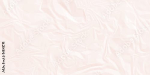 Pink paper crumpled texture. white fabric textured crumpled white paper background. panorama pink paper texture background, crumpled pattern texture backgrund.
