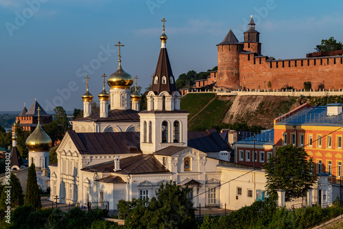 Church of Elijah the Prophet in Nizhny Novgorod. Temples of Nizhny Novgorod.