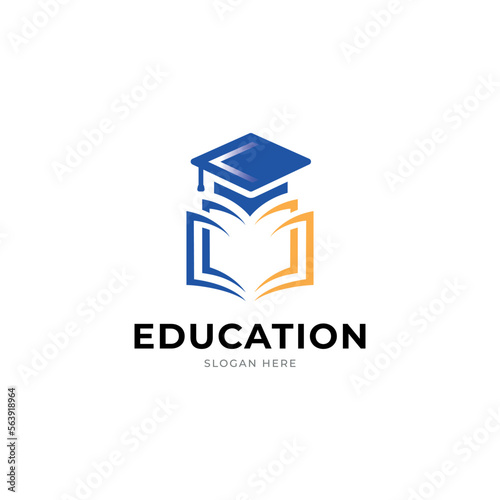 Education logo icon vector template.