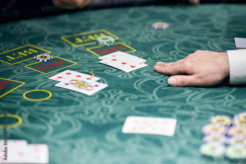 Obraz premium playing cards on the table