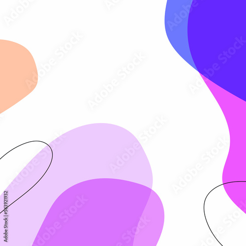 SIMPLE ILLUSTRATION AESTHETIC PASTEL FLAT COLOR BACKGROUND MODERN ORGANIC SHAPE STYLE. GOOD FOR BANNER, WALLPAPER, COVER,SOCIAL MEDIA POST