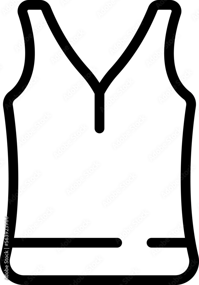 Short shirt icon outline vector. Fashion top. Uniform template Short shirt icon outline vector. Fashion top. Uniform template