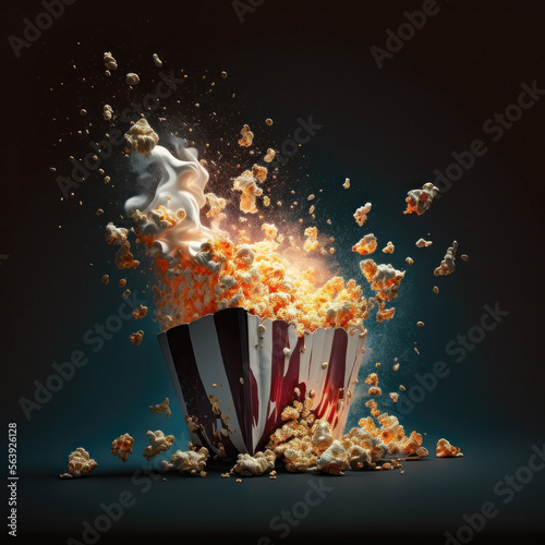 pop corn explosion