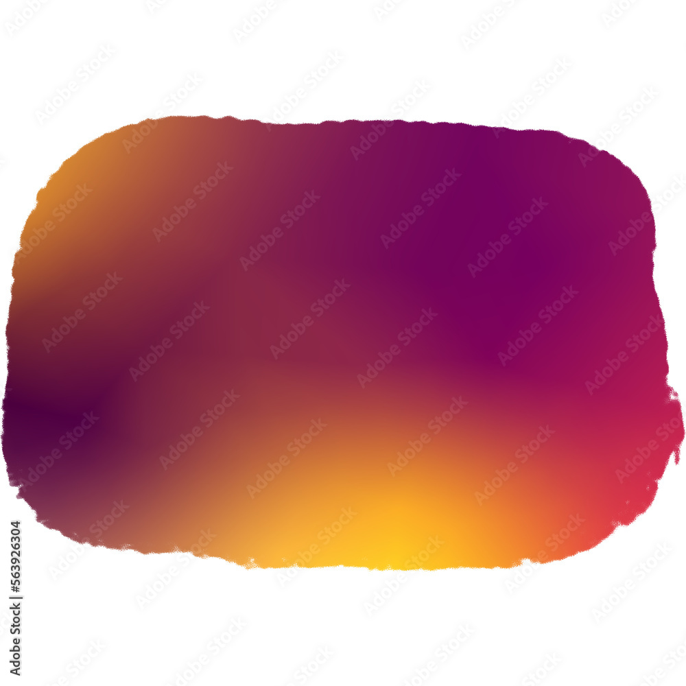 Brush background with gradient orange color