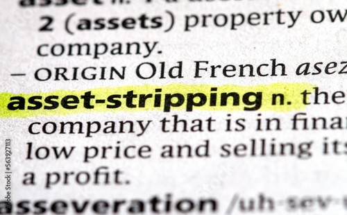 asset stripping
