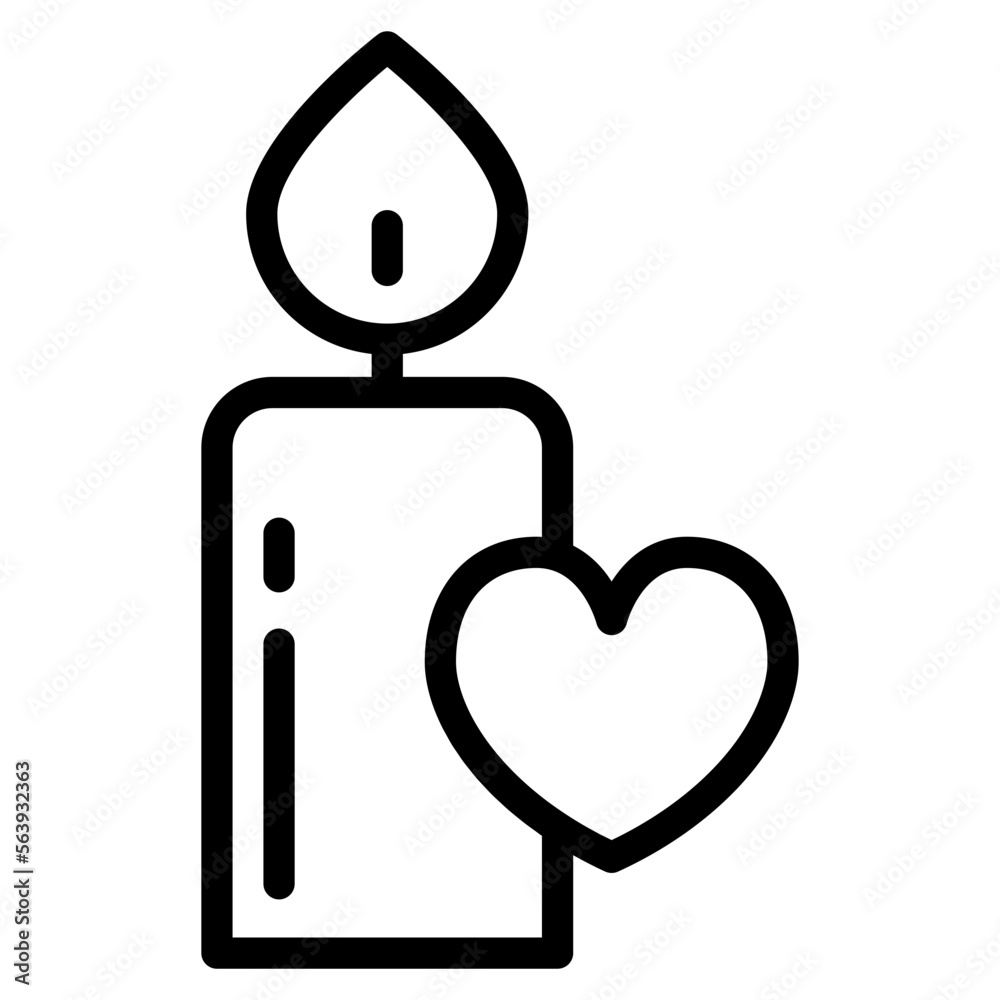 Obraz premium candle