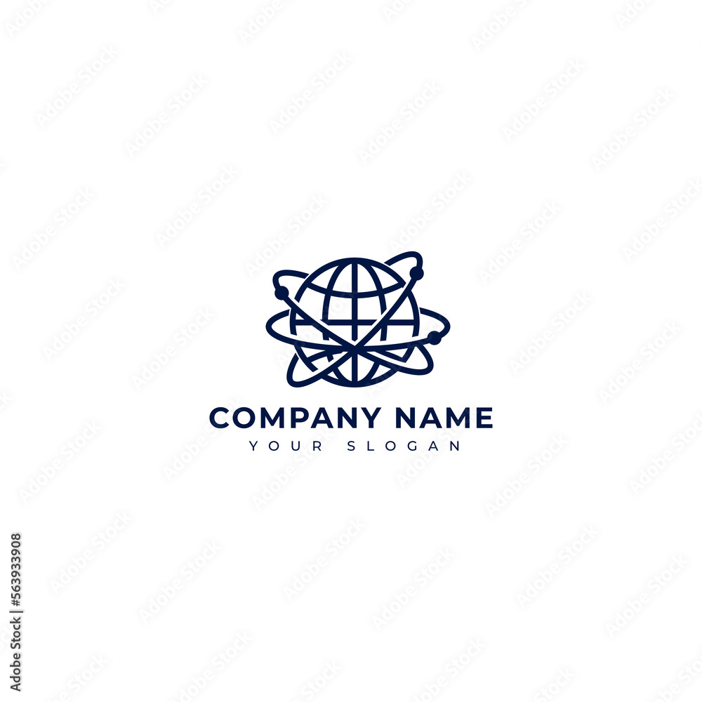 Space logo vector design template Space logo vector design template