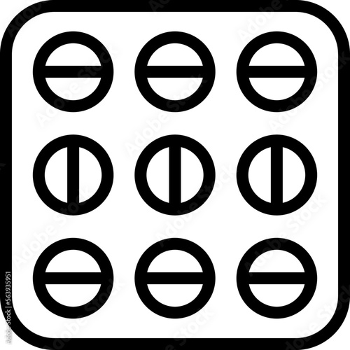 Medical pills icon outline vector. Clinic office. Care nurse