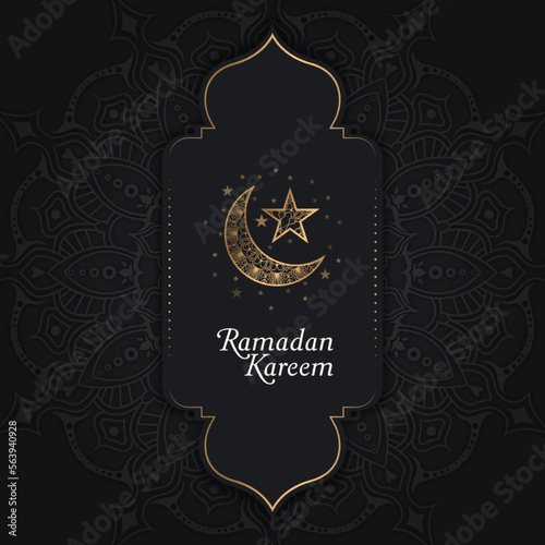 Ramadan Kareem Social Media Post Template. Good used for Food Social Media Post and Banner. Promotion, Sale