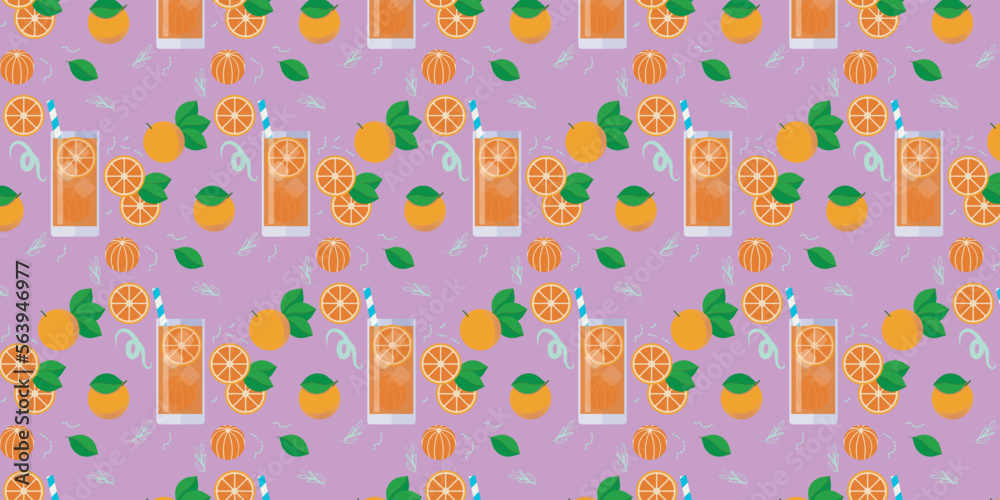 orange fruit juice background