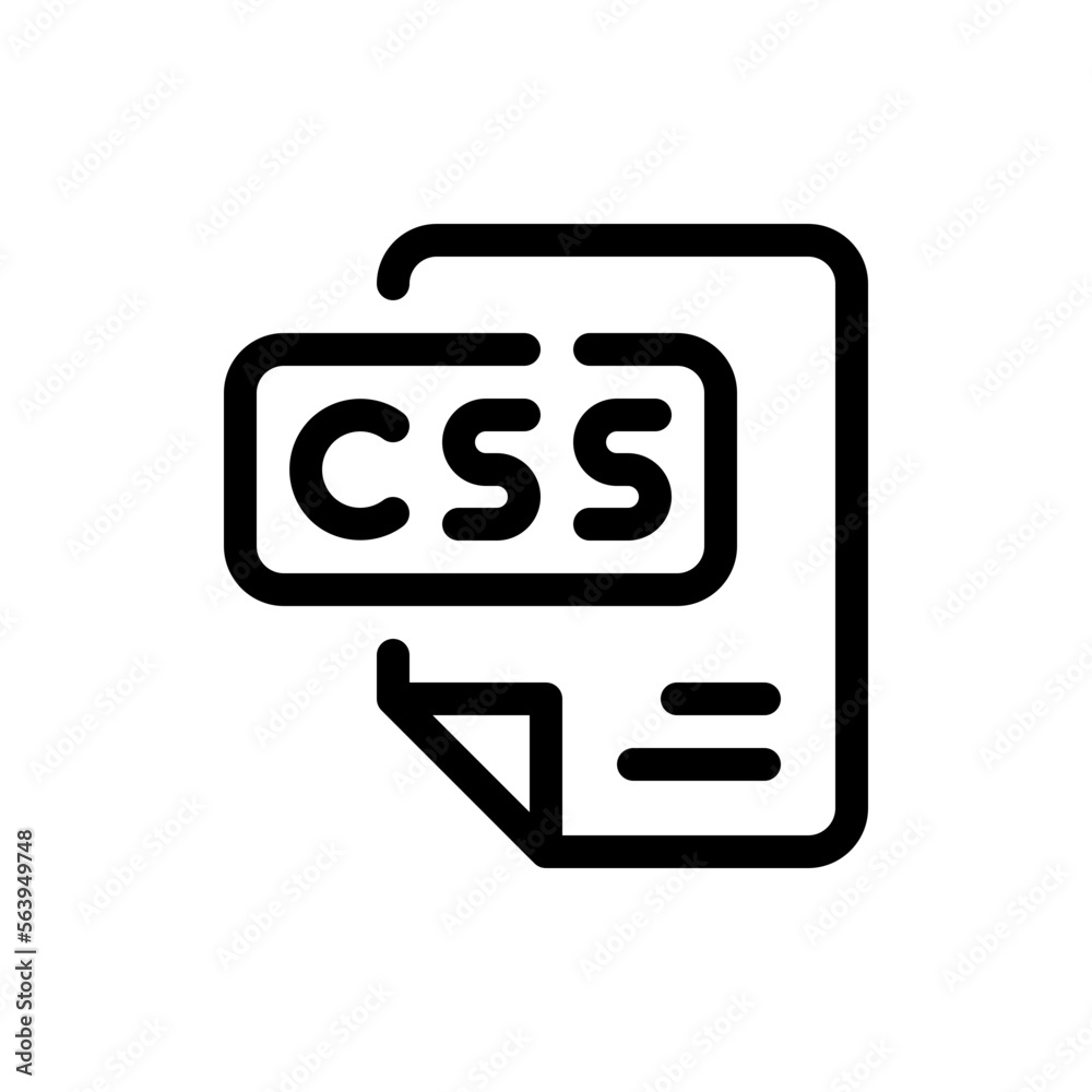 css line icon