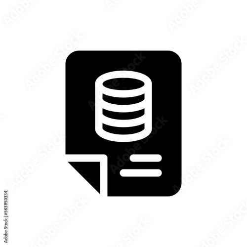 database glyph icon