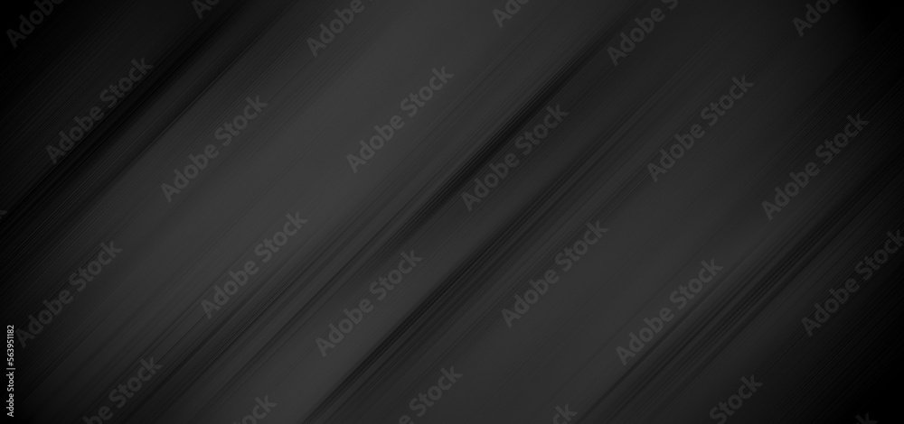 Obraz premium abstract black and silver are light gray with white the gradient is the surface with templates metal texture soft lines tech diagonal background black dark sleek clean modern.