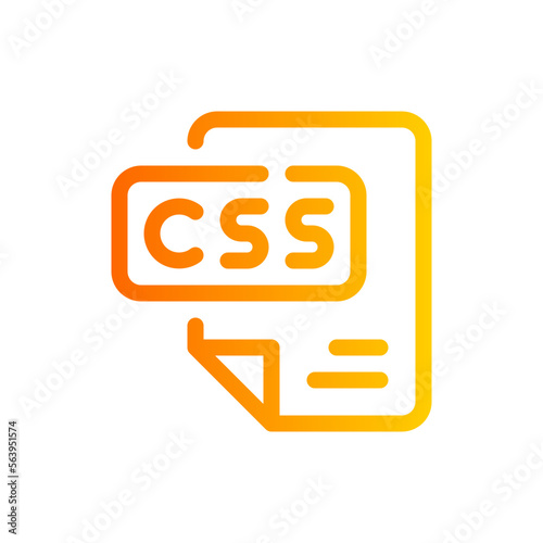 css gradient icon