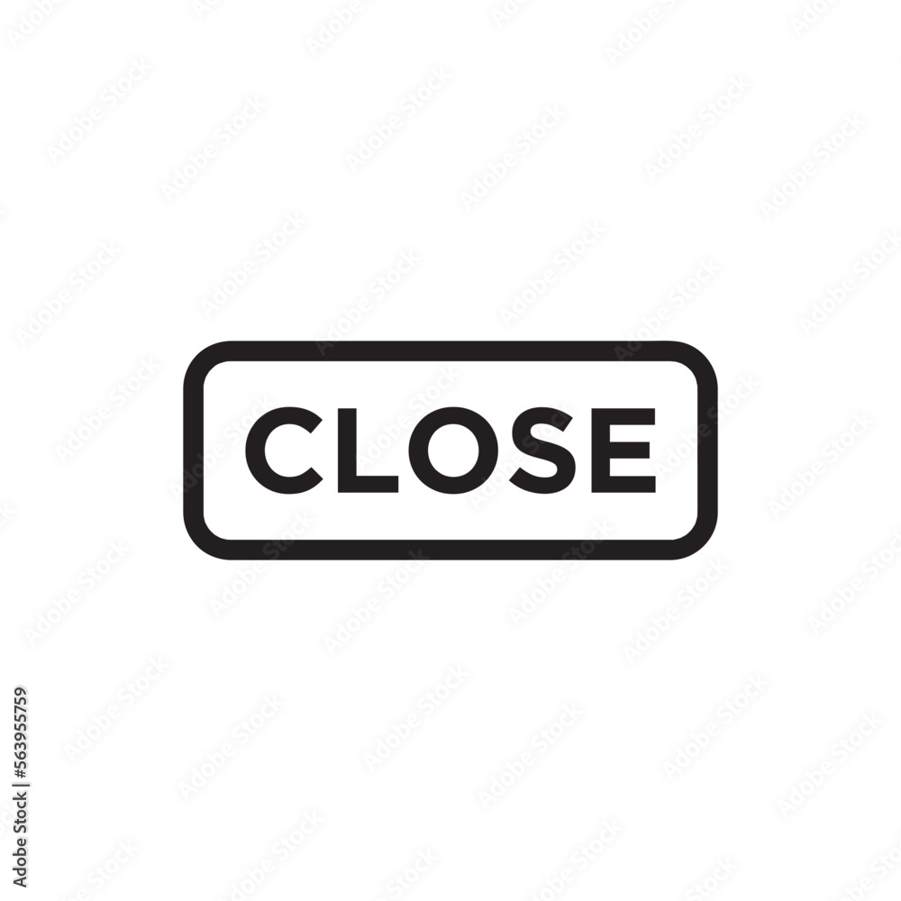 Close Hanging Icon, Close Hanging Illustration Close Hanging Icon, Close Hanging Illustration