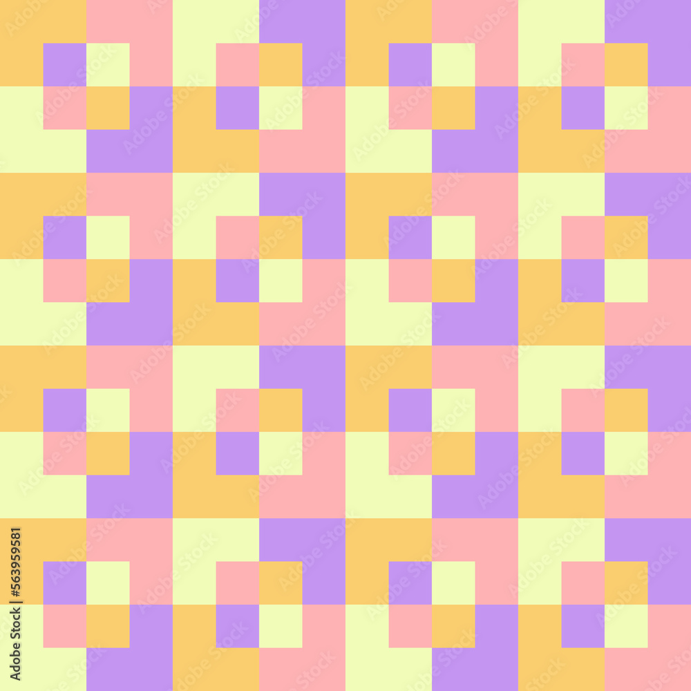 A simple and clear geometric ornament for decorating any surfaces or things. Seamless pattern. A simple and clear geometric ornament for decorating any surfaces or things. Seamless pattern.