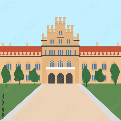 Chernivtsi National University or old University 