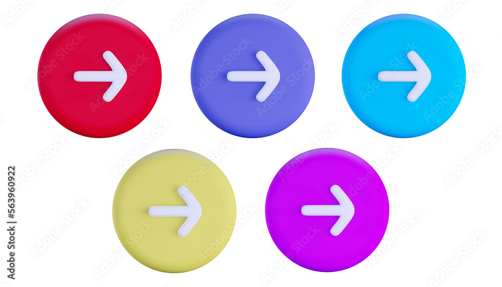 3d rendering next icon button ellipse shape collection 3d rendering next icon button ellipse shape collection