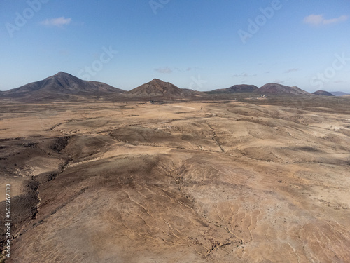 Panoramic view of Fuerteventura  Canarias