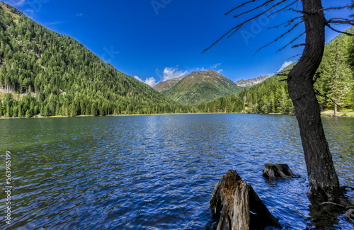 Lake Etrachsee, Styria, Austria photo