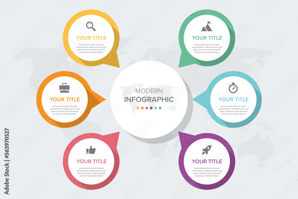 Creative concept for infographic element vector 6 options, steps, list, process. Abstract elements of graph, diagram with steps, options, parts or processes, timeline infographics, workflow or chart. Creative concept for infographic element vector 6 options, steps, list, process. Abstract elements of graph, diagram with steps, options, parts or processes, timeline infographics, workflow or chart.