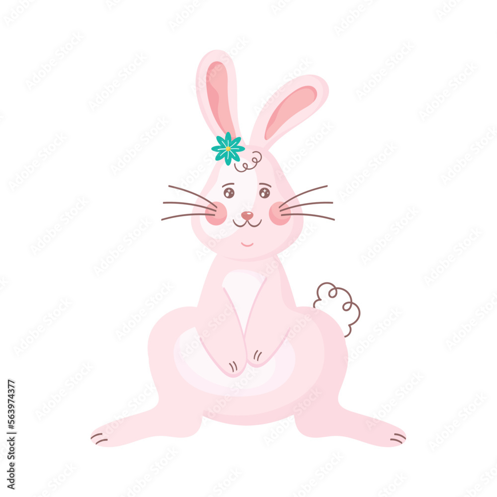 cute rabbit standing cute rabbit standing