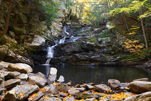 Wahconah Falls in the Berkshires photo