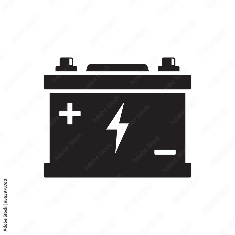 battery icon design vector template