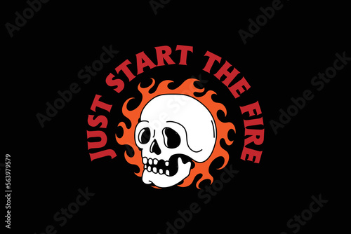 streetwear design fire inspiration templates
