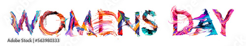 International Women's Day Banner. Women in leadership and empowerment