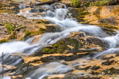 Weissbach Wasserfall bei Inzell  Bayern  Deutschland