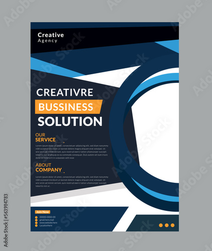 Corporate Flyer Template Design 
