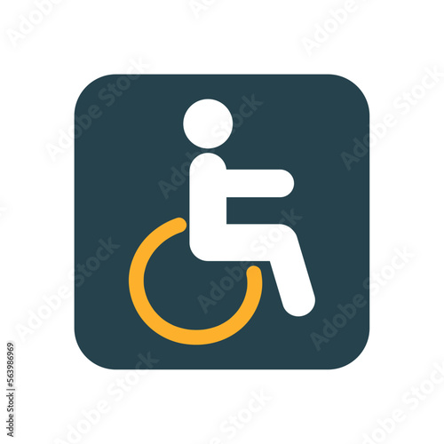 disabled access signal square