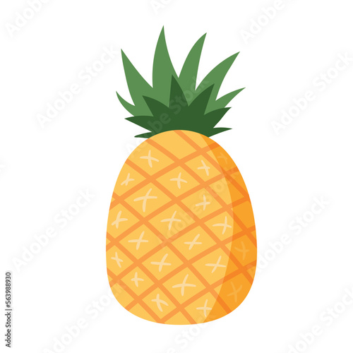 fresh pineapple fruit healthy