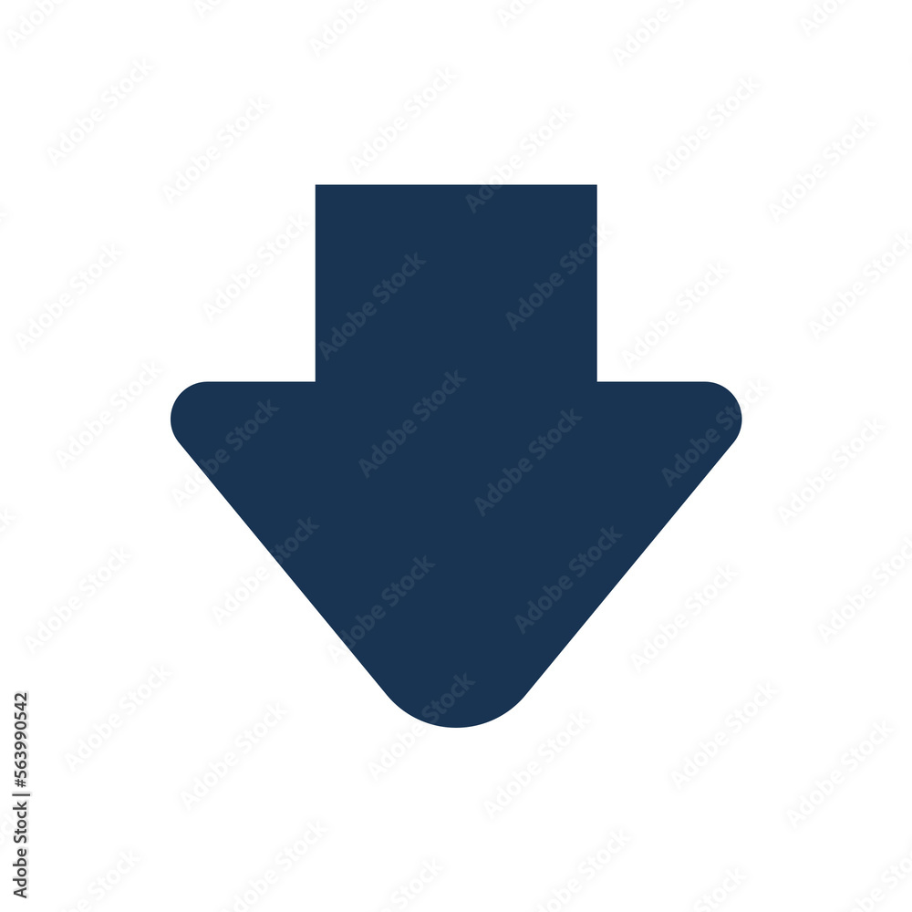 Download icon on transparent background Download icon on transparent background