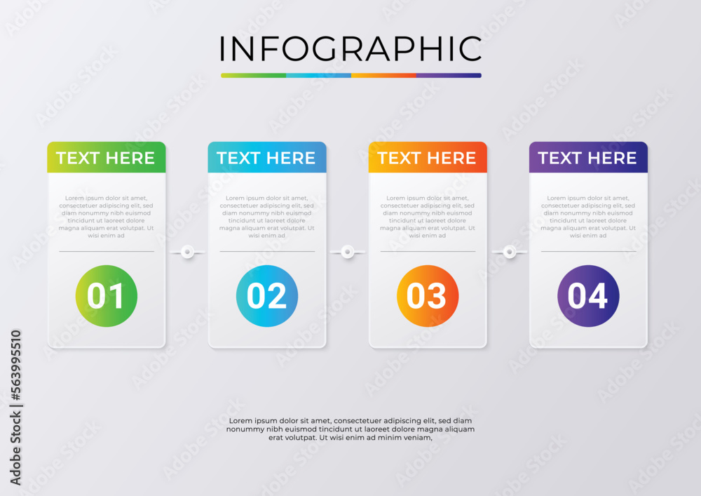Vector infographic design template with 3 options Vector infographic design template with 3 options